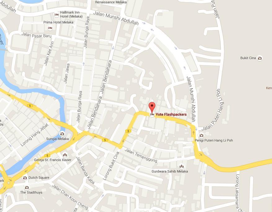 Yote Flashpackers Malacca Exterior photo